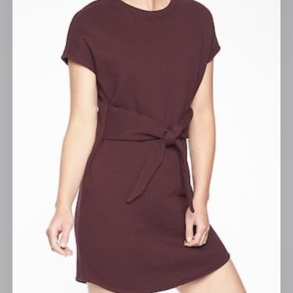 Athleta Dresses & Skirts - Athleta short sleeve tie waist dress